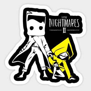 The Little Nightmares 2 Six And Mono Sticker